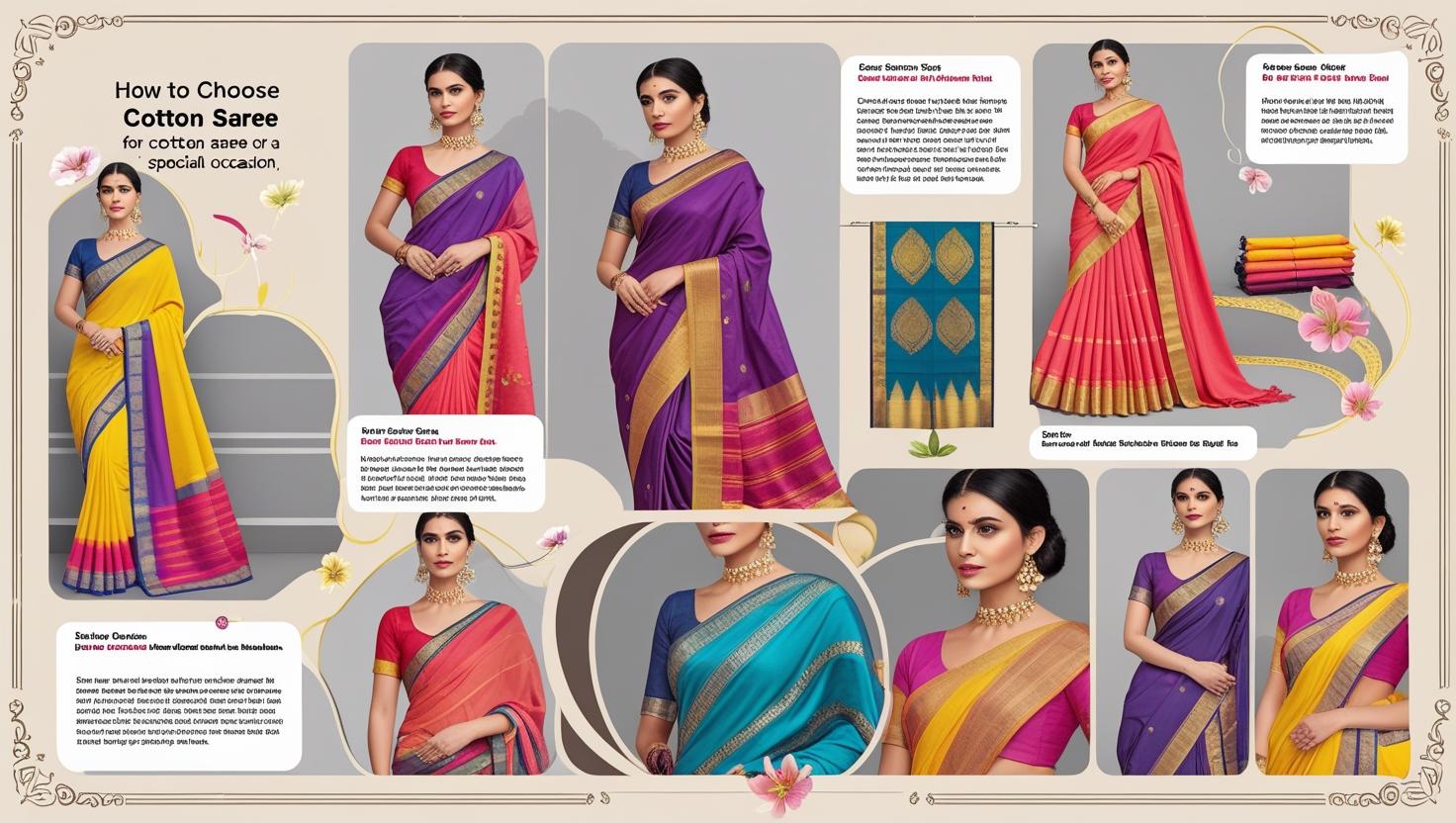 How to Choose the Right Cotton Saree for a Special Occasion.